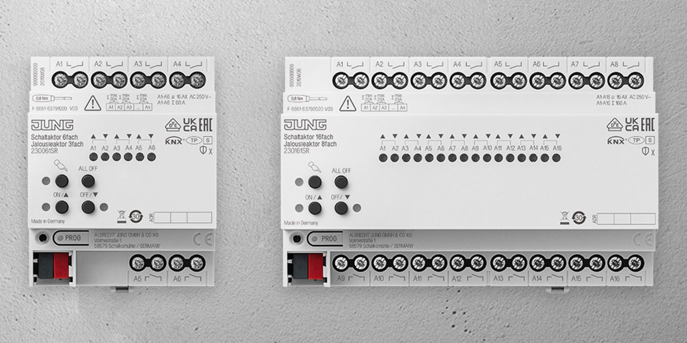 KNX Schalt- und Jalousieaktoren bei Main-Kinzig-Photovoltaik GmbH in Erlensee