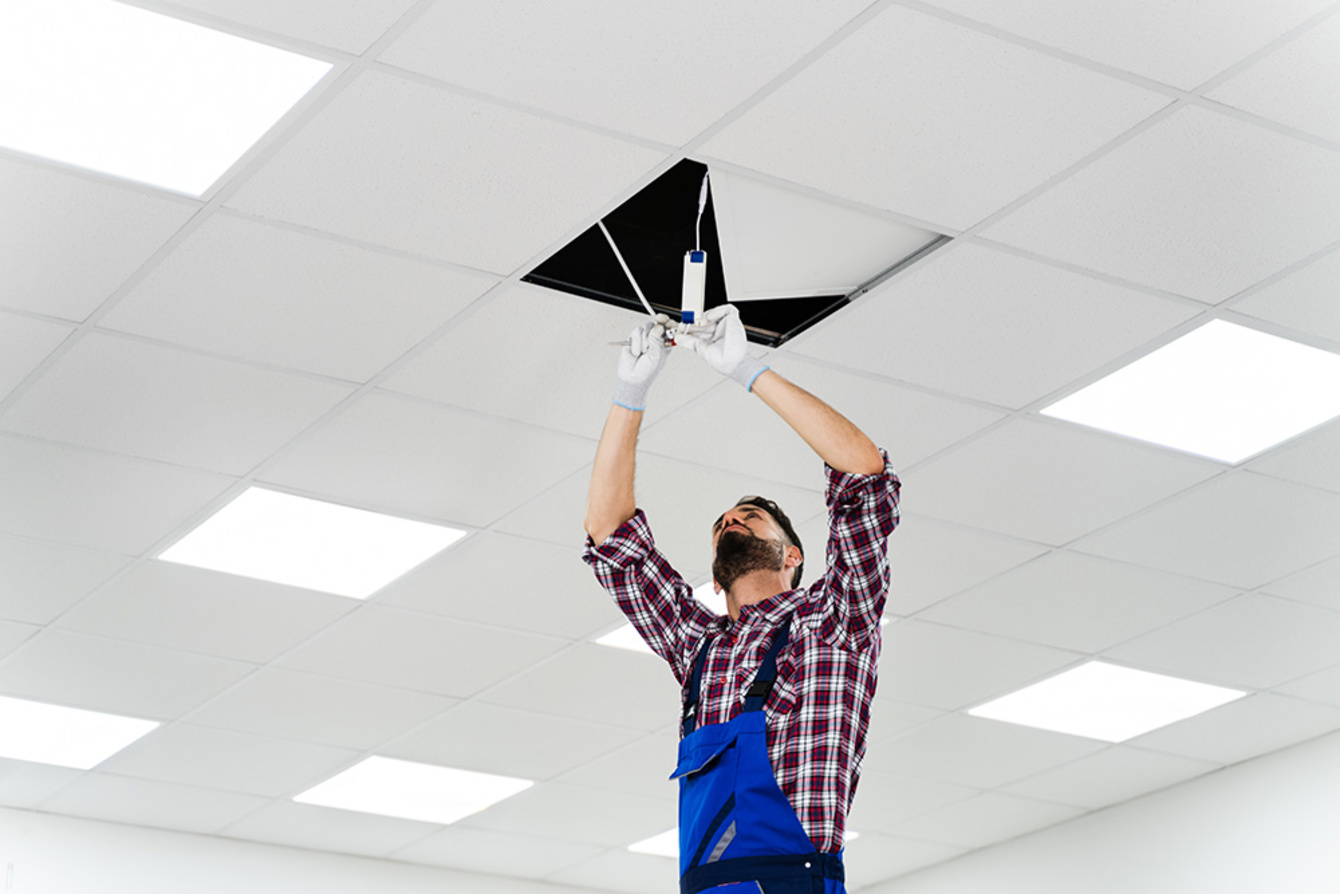 Innen­beleuchtung bei Main-Kinzig-Photovoltaik GmbH in Erlensee