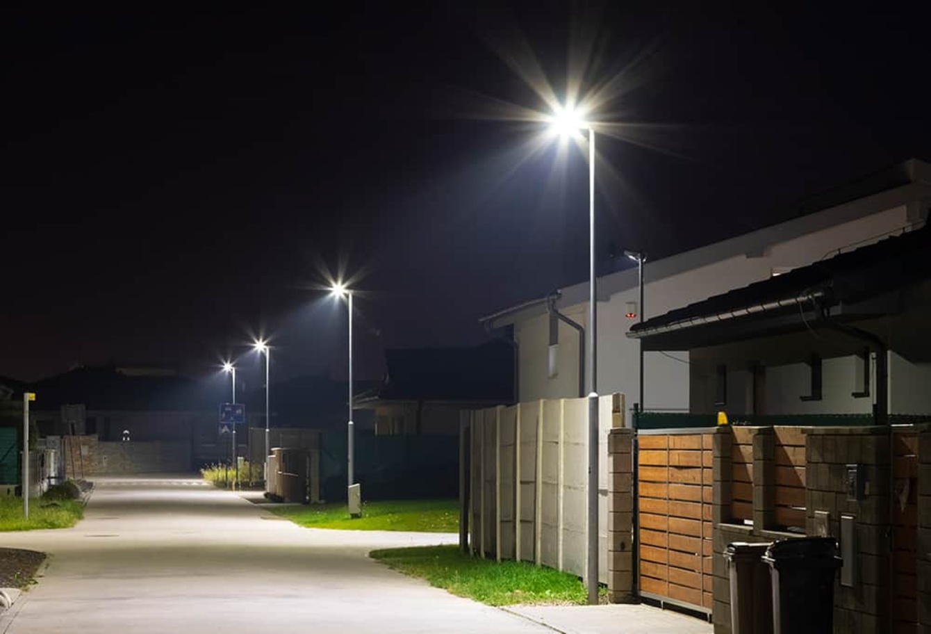 LED-Straßen­beleuchtung bei Main-Kinzig-Photovoltaik GmbH in Erlensee